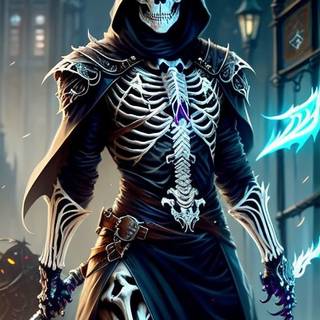 Halloween Skeleton 4k wallpaper