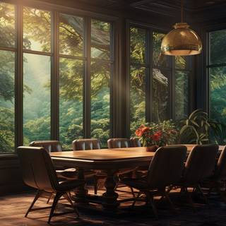 Collaboration in Modern Meeting Room