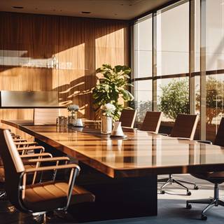 Collaboration in Modern Meeting Room