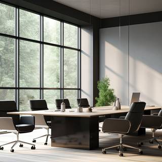 Collaboration in Modern Meeting Room