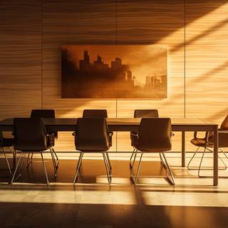 Collaboration in Modern Meeting Room