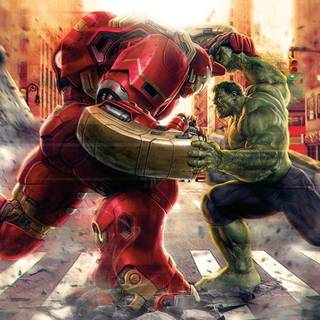 Hulk buster vs hulk