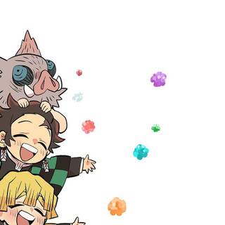 Tanjiro, Zenitsu, and Inosuke