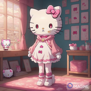 Pink Lolita Hello Kitty