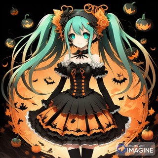 Halloween Lolita Miku