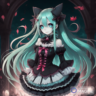 Lolita Vampire Miku