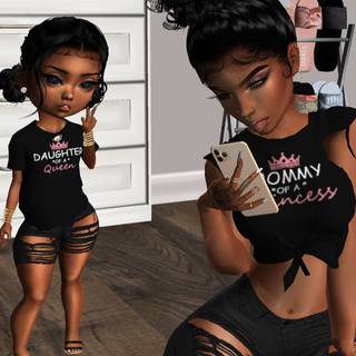 me and my child ....... on fleek