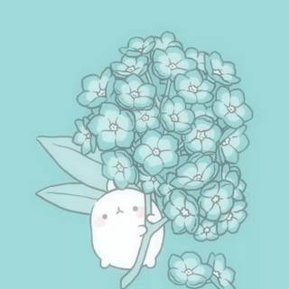 Molang Blue Bell