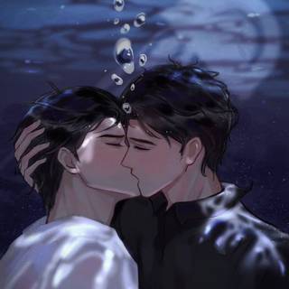 Me and Hae Underwater Kissing