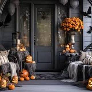 Outside Halloween decorations!!!