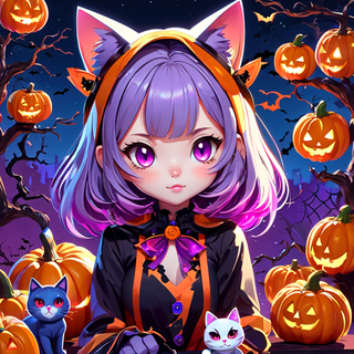 Halloween Cat girl