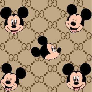Mickey Mouse X Gucci Wallpaper