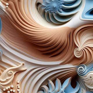 Spiral Seashell Illusion