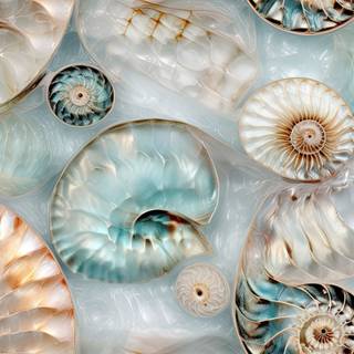 Spiral Seashell Illusion