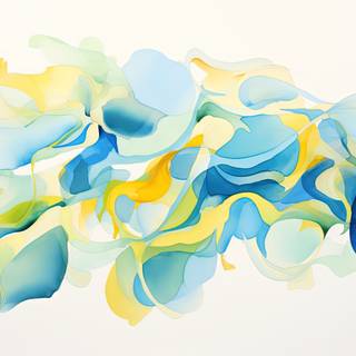 Silver Shimmers in Blue Waters