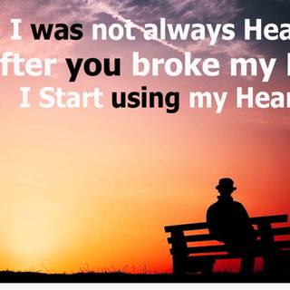 u broke my heart 