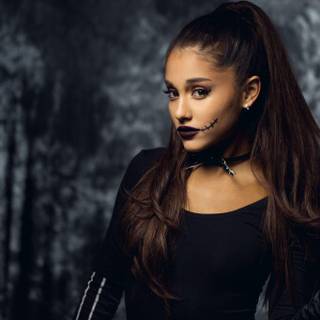 She slaying that vampire make-up