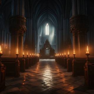 Mystic Gothic Church Panorama