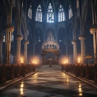 Mystic Gothic Church Panorama