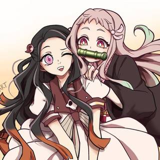 Nezuko and yashiro