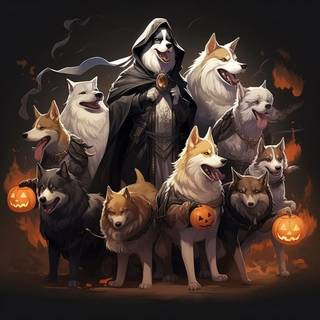Halloween Dogs
