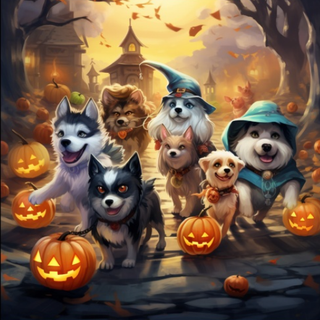 halloween Puppy´s