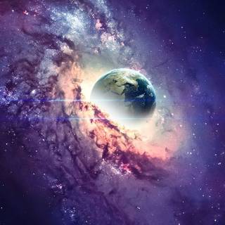Earth Aesthetic Galaxy