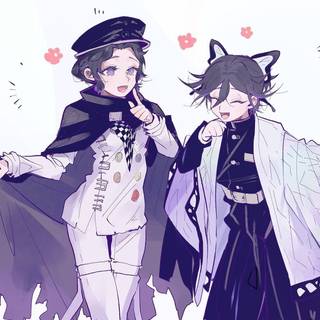 Kokichi abd shinobu :3