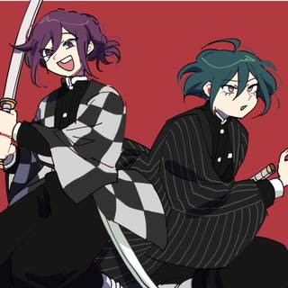 shuichi and kokichi :0
