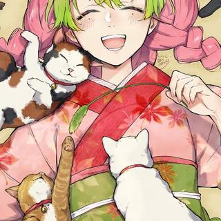 Mitsuri Cat Party