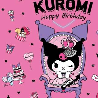 Happy Halloween bday kuromi