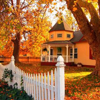 Autumn house 