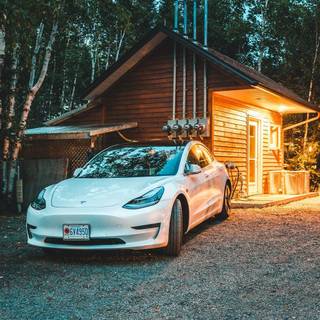 Tesla and BUTAFUL house