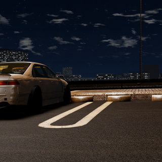 Beamng drive toyota chaser parked