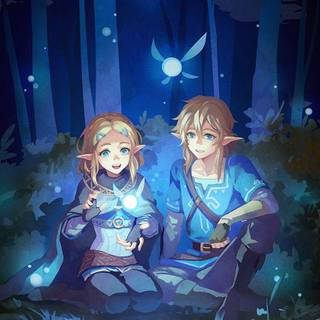 Link and Zelda