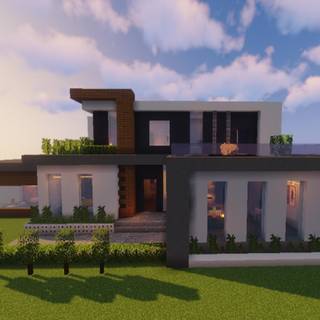 Minecraft house 