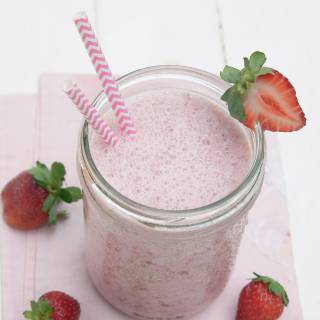 Strawberry milkshake