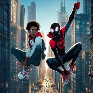 Mateo and Miles morales