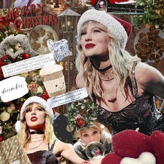 Taylor Swift Christmas Background!!!