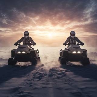 Winter Adventure in Soft Light