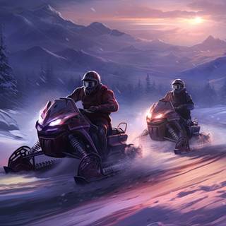 Winter Adventure in Soft Light