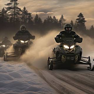 Winter Adventure in Soft Light