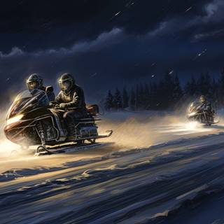 Winter Adventure in Soft Light