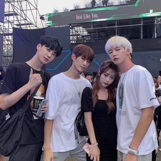 Me and Kwang and Jeong and Kyong they are my brothers