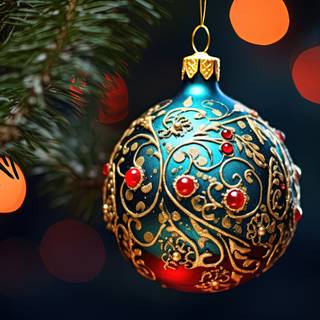 Timeless Christmas Tree Ornament