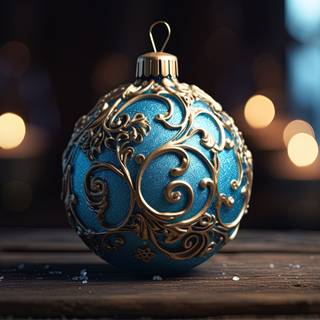 Timeless Christmas Tree Ornament