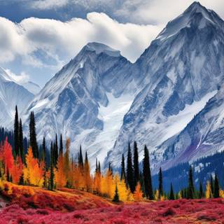 Majestic Autumn Forest