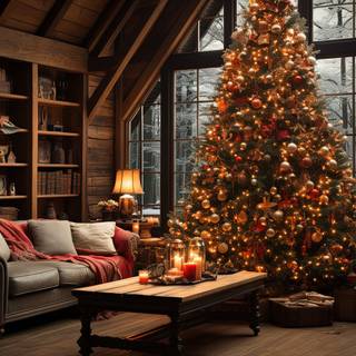 Sparkling Festive Christmas Tree