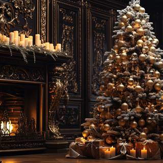 Sparkling Festive Christmas Tree