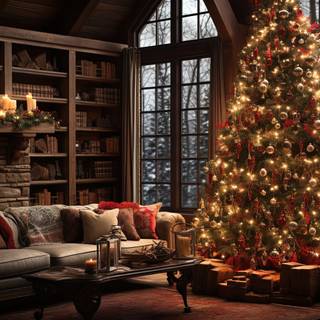 Sparkling Festive Christmas Tree